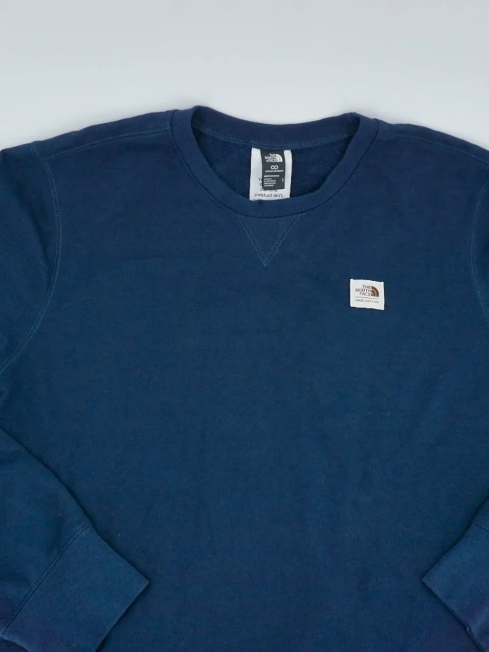 The North Face Heritage Pass Sweatshirt Pullover Navy Blue Men's Large